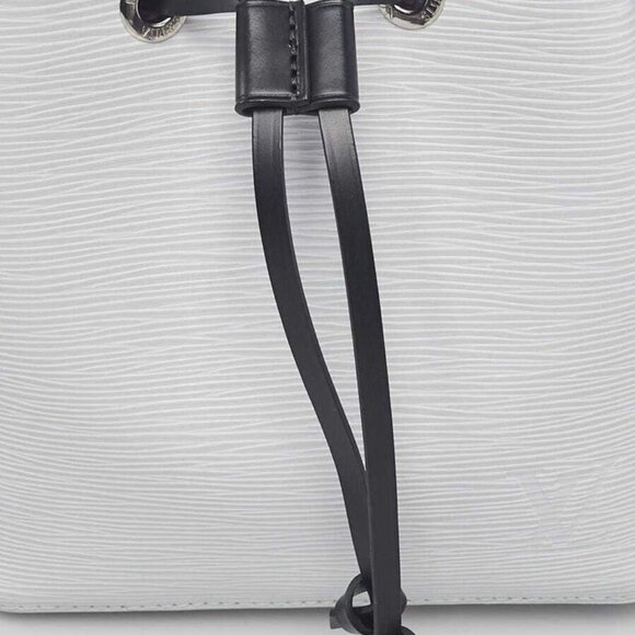 Louis Vuitton White/Black/Scarlet Epi Leather NeoNoe BB Bag - Picture 3 of 12